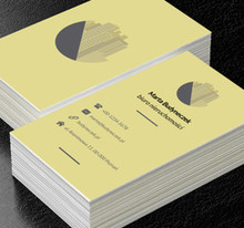 Wieżowce w kółku, Nieruchomość, Biuro nieruchomości - Wizytówki Netprint