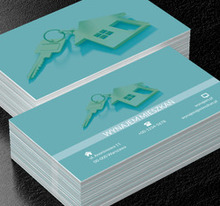 Dom z kluczem, Nieruchomość, Wynajem mieszkań - Wizytówki Netprint