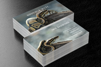 Takie okazy tylko tutaj, Środowisko i Przyroda, Hodowla zwierząt - Wizytówki Netprint