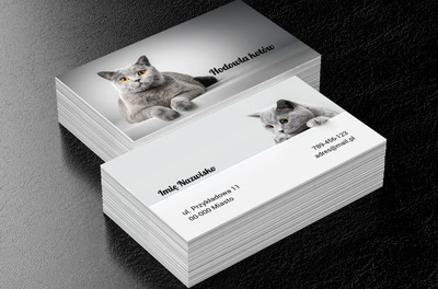 Wzbudzamy miłe odczucia, Środowisko i Przyroda, Hodowla zwierząt - Wizytówki Netprint