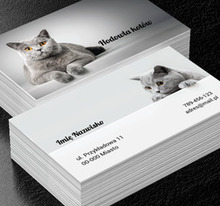 Wzbudzamy miłe odczucia, Środowisko i Przyroda, Hodowla zwierząt - Wizytówki Netprint