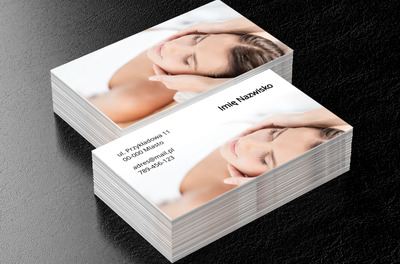 Zapowiedź wyjątkowego relaksu, Medycyna, Masażysta - Wizytówki Netprint