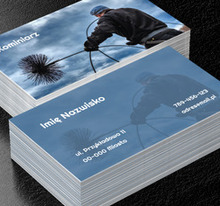 Kominiarz wie co robi, Usługi domowe, Serwisant - Wizytówki Netprint