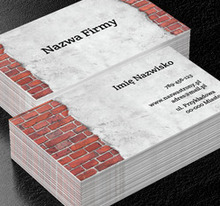 Dacie radę każdej ścianie, Motywy, Tła i tekstury - Wizytówki Netprint