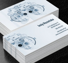 Ludzki wzrok bez tajemnic, Medycyna, Lekarz - Wizytówki Netprint