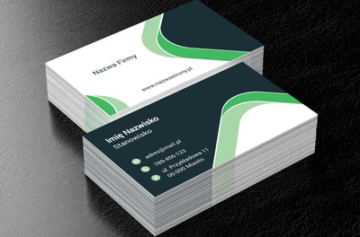 Wzór dla kreatywnego biznesu, Motywy, Uniwersalne - Wizytówki Netprint