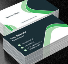 Wzór dla kreatywnego biznesu, Motywy, Uniwersalne - Wizytówki Netprint