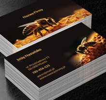 Miodowe radości, Środowisko i Przyroda, Hodowla zwierząt - Wizytówki Netprint