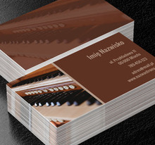 Harmoniczne dźwięki dla wszystkich, Motywy, Przedmioty - Wizytówki Netprint