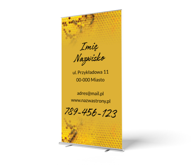 Efektownie, ale też zawodowo, Środowisko i Przyroda, Usługi dla zwierząt - Roll-up Netprint szablony online