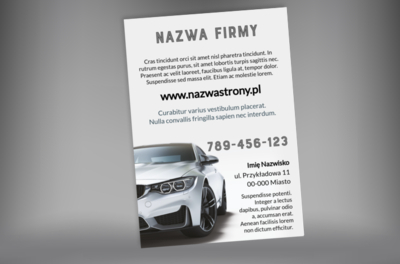 Na wszystko jest miejsce, Motoryzacja, Dealer - Plakaty Netprint