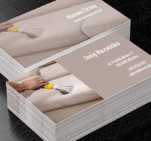 Kurz nie ma żadnych szans, Usługi domowe, Firma sprzątająca - Wizytówki Netprint