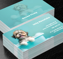 Specjalność-psia higiena, Środowisko i Przyroda, Usługi dla zwierząt - Wizytówki Netprint