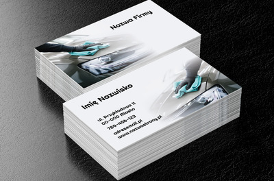 Samochodowe metamorfozy, Motoryzacja, Myjnia - Wizytówki Netprint