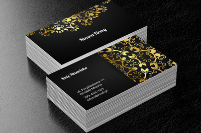 Wytworna uniwersalność, Motywy, Uniwersalne - Wizytówki Netprint