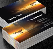 Usługi z użyciem drona, Fotografia, Wideofilmowanie - Wizytówki Netprint