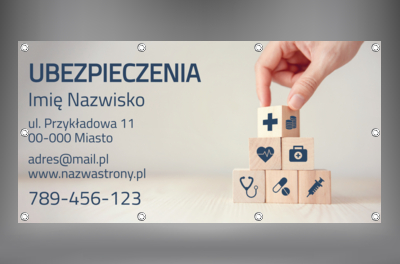 Baner pełen profesjonalizmu, Finanse i ubezpieczenia, Firma ubezpieczeniowa - Banery Netprint