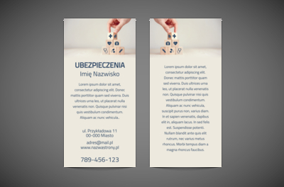 Wszystko się zmieściło, Finanse Ubezpieczenia, Firma ubezpieczeniowa - Ulotki Netprint