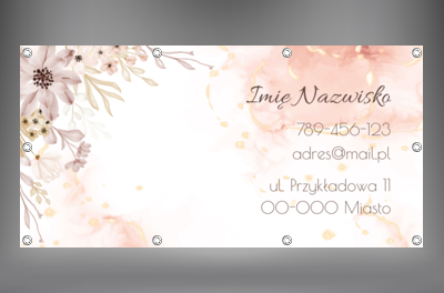 Reklama, która zaczaruje okolicę, Motywy, Roślinne - Banery Netprint