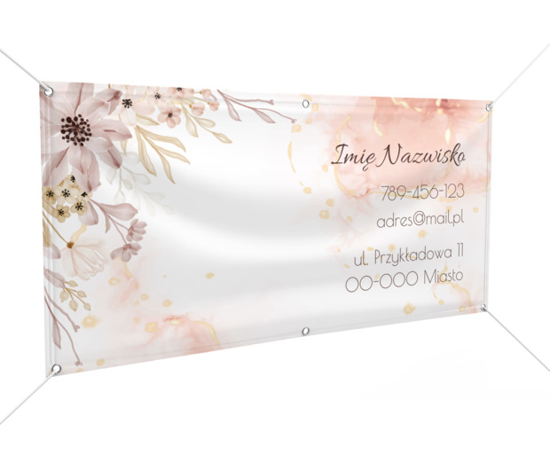 Reklama, która zaczaruje okolicę, Motywy, Roślinne - Banery Netprint szablony online