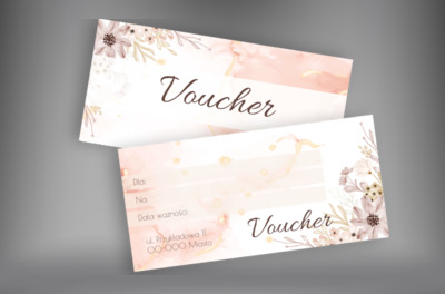 Promocja w oprawie roślinnej, Motywy, Roślinne - Vouchery Netprint