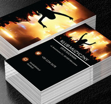 Bawiący się tłum, Rozrywka, Klub muzyczny - Wizytówki Netprint