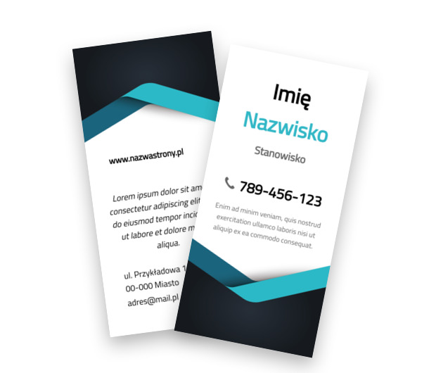 Dynamiczny minimalizm, Motywy, Uniwersalne - Ulotki Netprint szablony online