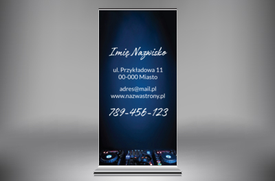 Pokaż, że jesteś profesjonalistą, Rozrywka, Dj - Roll-up Netprint