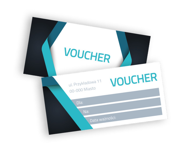 Taka promocja robi wrażenie!, Motywy, Uniwersalne - Vouchery Netprint szablony online