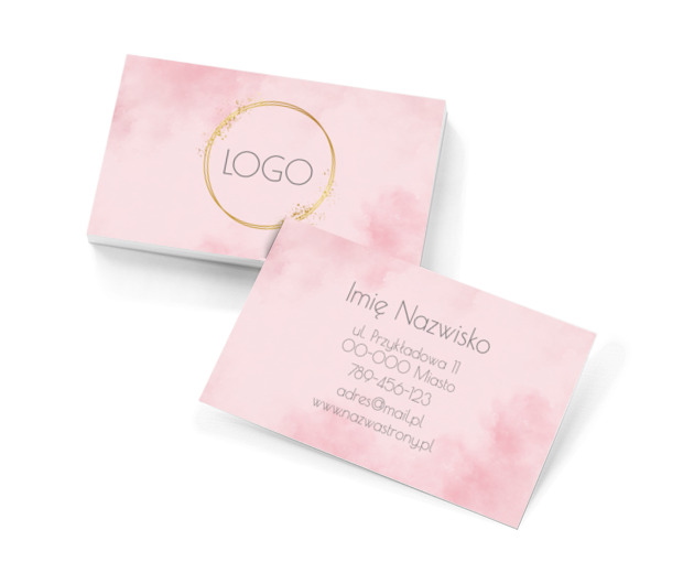 Kobieca wizytówka na zachętę, Motywy, Uniwersalne - Wizytówki Netprint szablony online