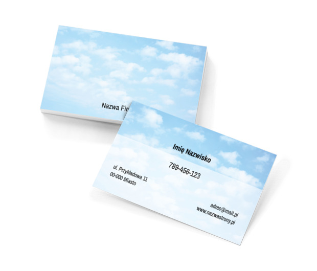 Oferta bez ograniczeń?, Motywy, Tła i tekstury - Wizytówki Netprint szablony online