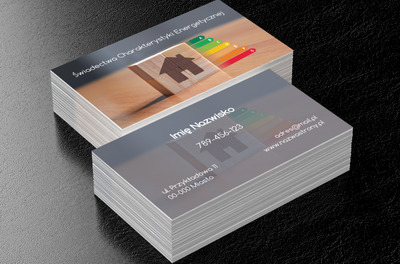 To będzie profesjonalny audyt, Nieruchomość, Biuro nieruchomości - Wizytówki Netprint