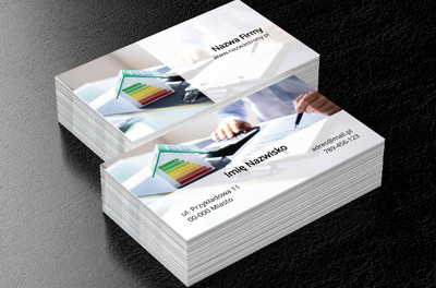 Zdobywasz dla klienta oszczędności, Budownictwo, Architektura - Wizytówki Netprint