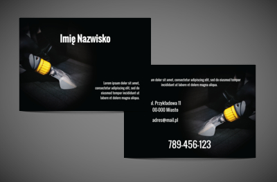 Dobra ekspozycja danych, Usługi domowe, Firma Sprzątajaca - Ulotki Netprint