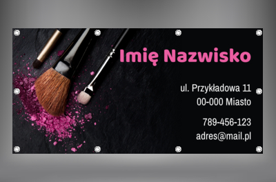 Róż zawsze przyciąga uwagę, Zdrowie i uroda, Wizaż - Banery Netprint