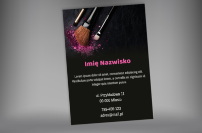 Widoczny z daleka, Zdrowie i uroda, Wizaż - Plakaty Netprint