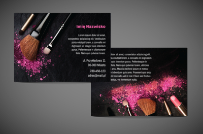 Kolorowo i kontrastowo, Zdrowie i Uroda, Wizaż - Ulotki Netprint