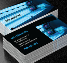 Ciepło, przyjemnie – zapraszamy!, Zdrowie i uroda, Salon kosmetyczny - Wizytówki Netprint