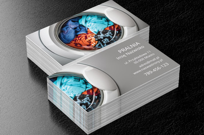 Czystość to cecha flagowa, Usługi domowe, Firma sprzątająca - Wizytówki Netprint