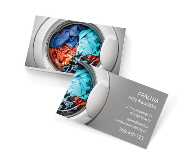 Czystość to cecha flagowa, Usługi domowe, Firma sprzątająca - Wizytówki Netprint szablony online