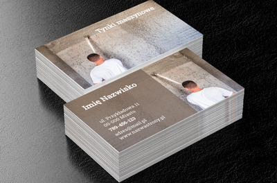 Prezentacja fachowca w akcji, Budownictwo, Remont i Wykończenia - Wizytówki Netprint