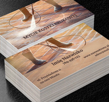 Potem zostaje tylko czystość, Usługi domowe, Firma sprzątająca - Wizytówki Netprint