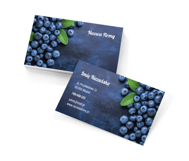 Z szacunku do zasobów naturalnych, Motywy, Roślinne - Wizytówki Netprint szablony online