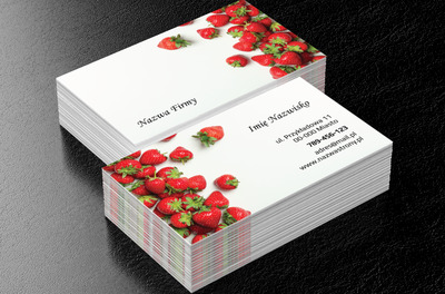 Zachęcaj klientów apetycznie, Motywy, Tła i tekstury - Wizytówki Netprint