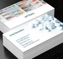 Profesjonalny porządek i duży wybór, Medycyna, Apteka - Wizytówki Netprint