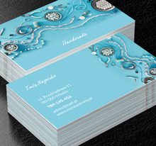 Nitka z pętelką i nie tylko, Usługi domowe, Handmade - Wizytówki Netprint