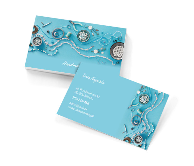 Nitka z pętelką i nie tylko, Usługi domowe, Handmade - Wizytówki Netprint szablony online