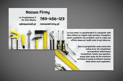 Prezentacja części arsenału, Budownictwo, Remont Wykończenia - Ulotki Netprint