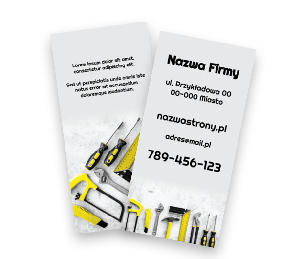 Odpowiednie proporcje, Budownictwo, Remont Wykończenia - Ulotki Netprint szablony online