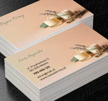 Pełen relaks? Tylko u was!, Usługi domowe, Handmade - Wizytówki Netprint